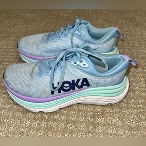 Hoka One One Women's Blue and Purple Sneakers